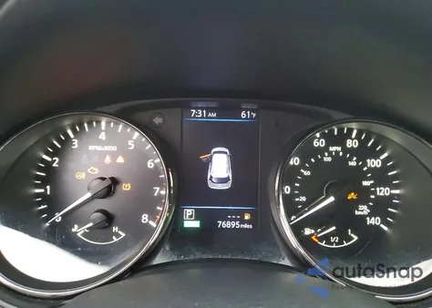 2019 Nissan Rogue S из США, поврежденный, VIN KNMAT2MV5KP504454